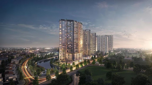  Căn hộ cho thuê 1 ngủ, đủ đồ, tầng trung tại tòa Grand Park ​Tokyo Touch, KĐT Ecopark